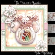 The Nativity Baubles Card Front Kit