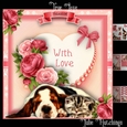 True Love Card Front Kit