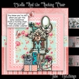 Stella And The Rocking Chair Card Front Kit