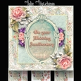 Wedding Anniversary Rose Card Kit