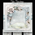 Cute Sleeping Polar Bear Card Kit