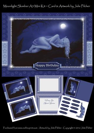Moonlight Sleeping Fairy A5 Mini Kit