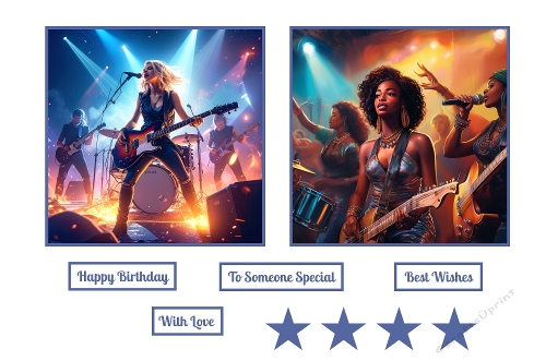 Women Rock Star Toppers.