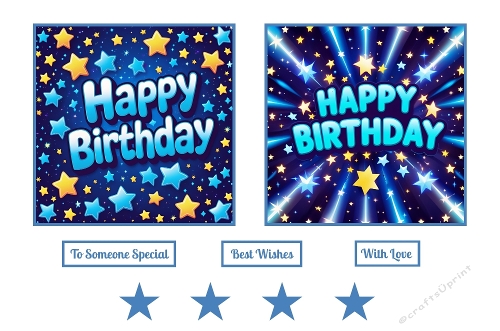 Happy Birthday Toppers.