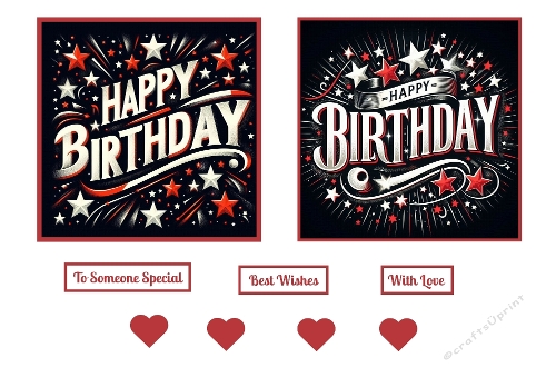 Happy Birthday Toppers.