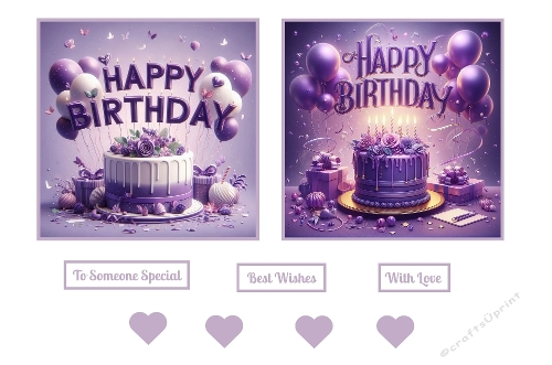 Happy Birthday Toppers.
