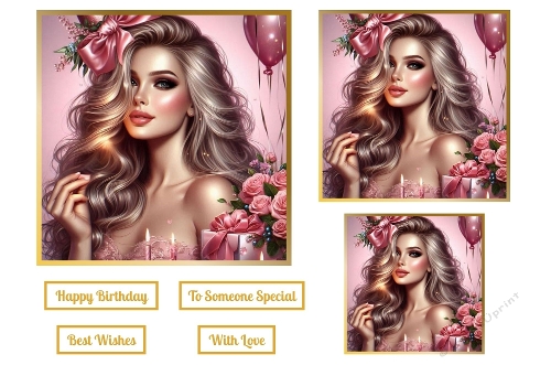 Female Birthday Toppers.