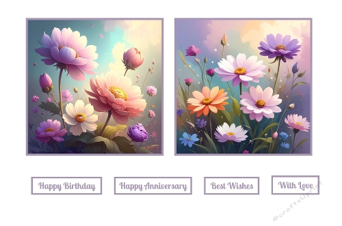 Floral Toppers.