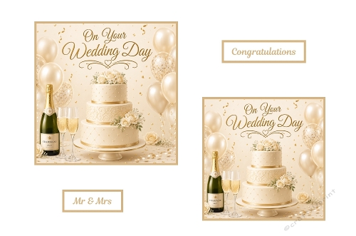 Beautiful Wedding Cake Toppers.