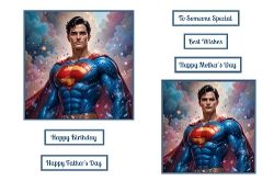 Superman Toppers.