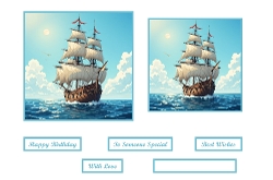 Old Sailing Boat Toppers.