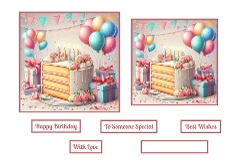 Birthday Cake Toppers.