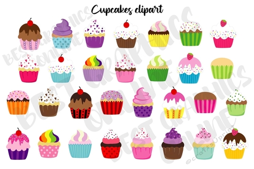 Cupcakes clipart, Cupcake clipart graphic Muffin Sweets 