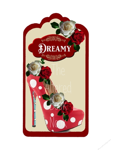 JT 2000-2 Polka Dot Red Roses