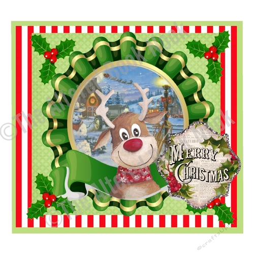 GC-5004 Reindeer Greetings 