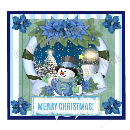GC-5013 Lights at Christmas DIY Christmas Card Kit