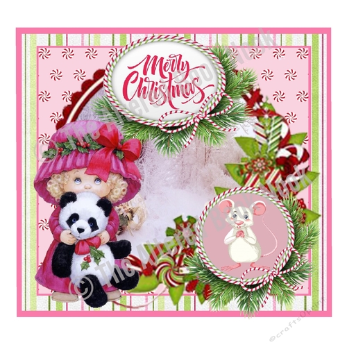 GC-Christmas Mouse and Joy DIY Christmas Card Kit
