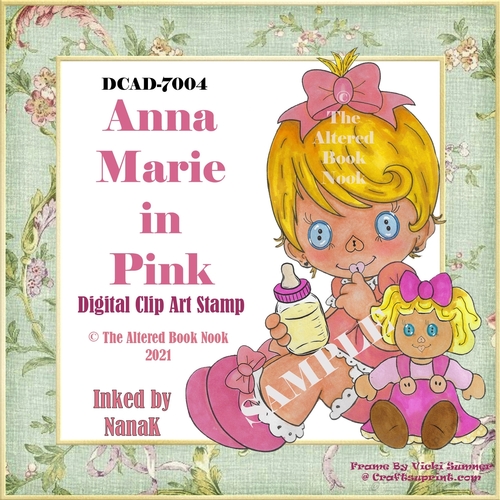 DCAD-7004 Anna Marie LuvButtons in Pink
