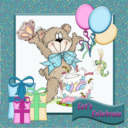 0105 Happy Birthday Bear