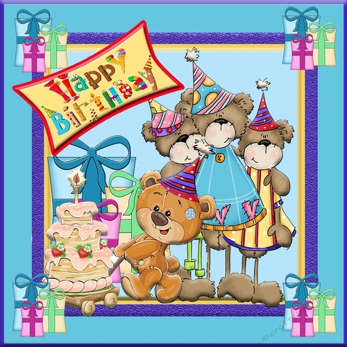0107 Beary Happy Birthday