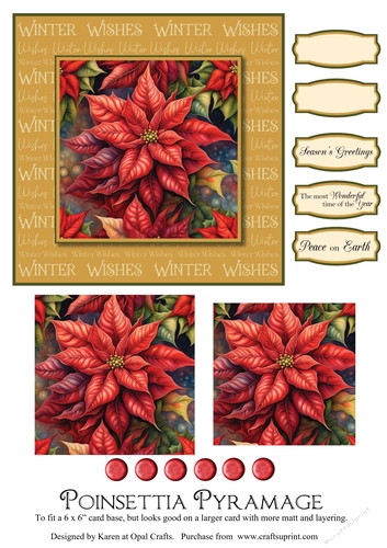 Pyramage Poinsettia
