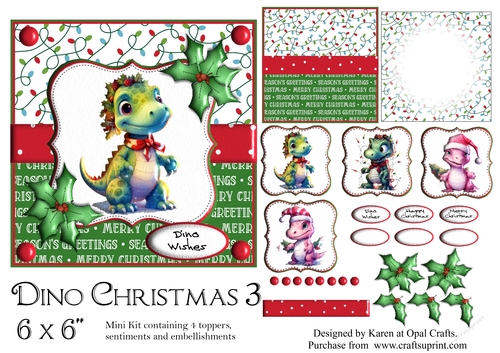 Dino Christmas 3