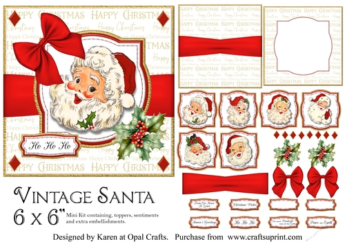 Vintage Santa