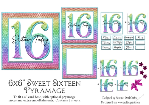 Sweet Sixteen Pyramage