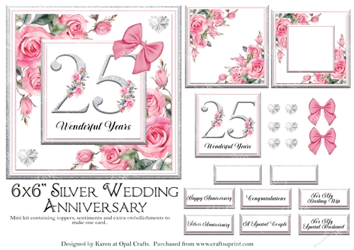 Silver Wedding Anniversary