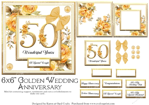 Golden Wedding Anniversary