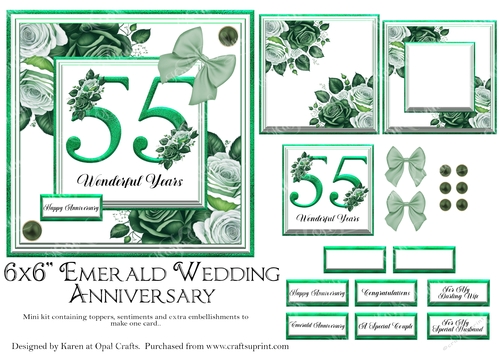 Emerald Wedding Anniversary