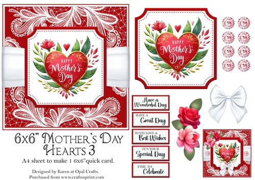 Mothers Day Hearts 3