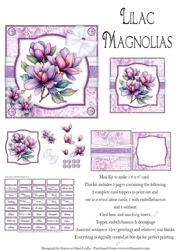 Lilac Magnolias