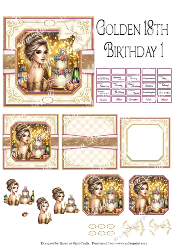 Golden 18th Birthday 1