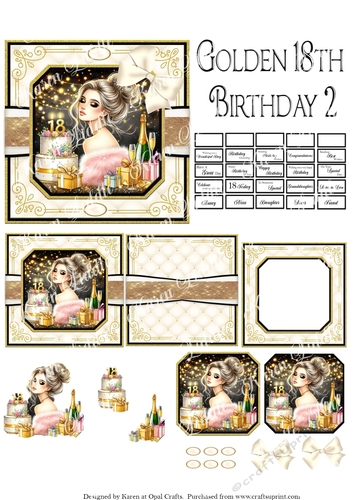 Golden 18th Birthday 2
