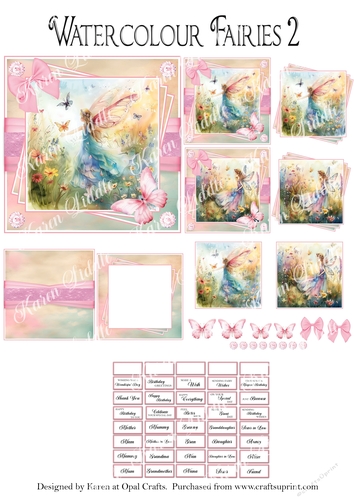 Watercolour Fairies 2