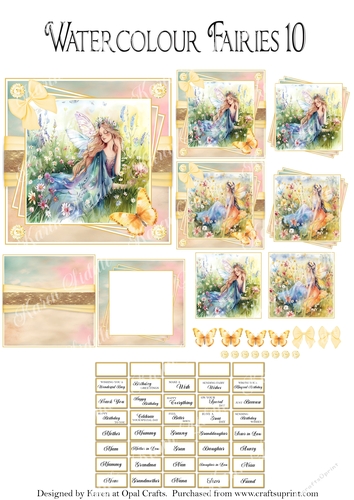 Watercolour Fairies 10
