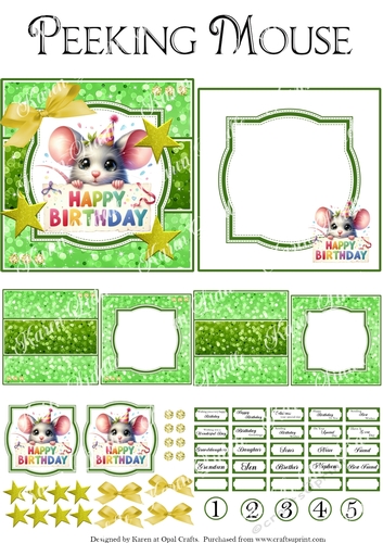 Peeking Mouse