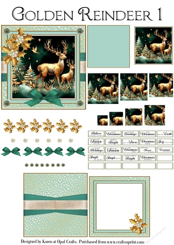 Golden Reindeer 1