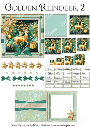 Golden Reindeer 2