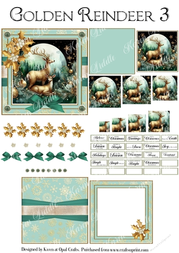Golden Reindeer 3
