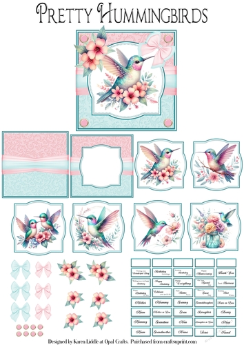 Pretty Hummingbirds