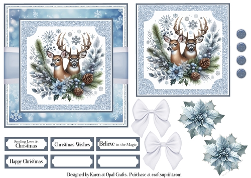Reindeer Wreath 4