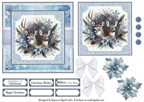 Reindeer Wreath 5