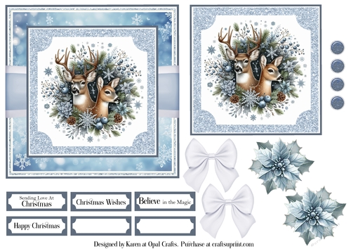 Reindeer Wreath 6