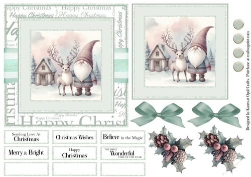 Pastel Gnomies in Green