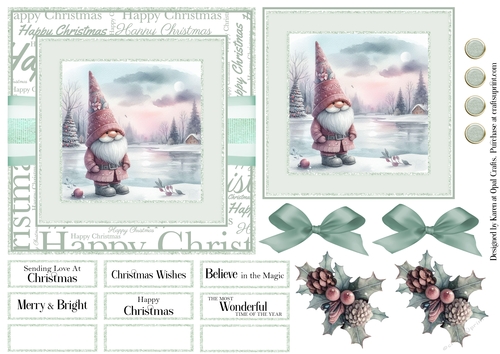 Pastel Gnomies in Green