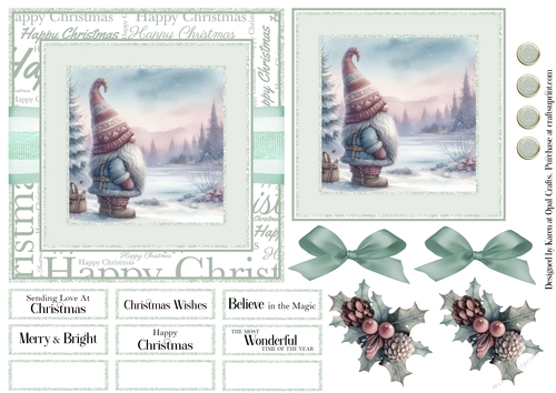 Pastel Gnomies in Green