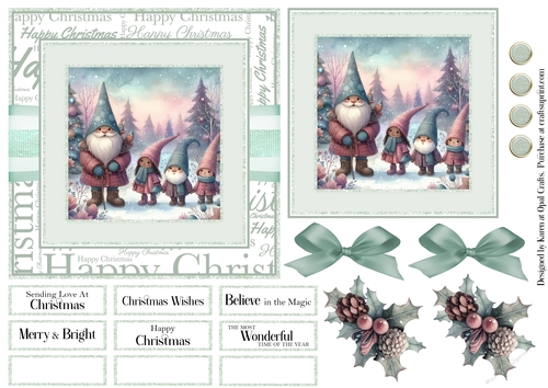 Pastel Gnomies in Green