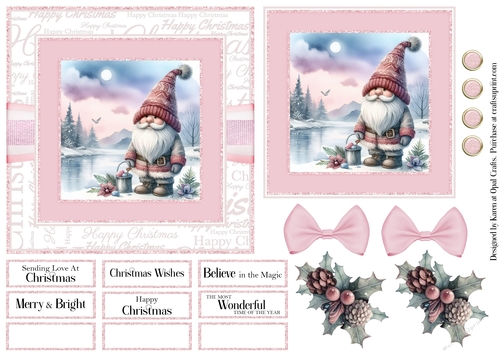 Pastel Gnomies in Pink